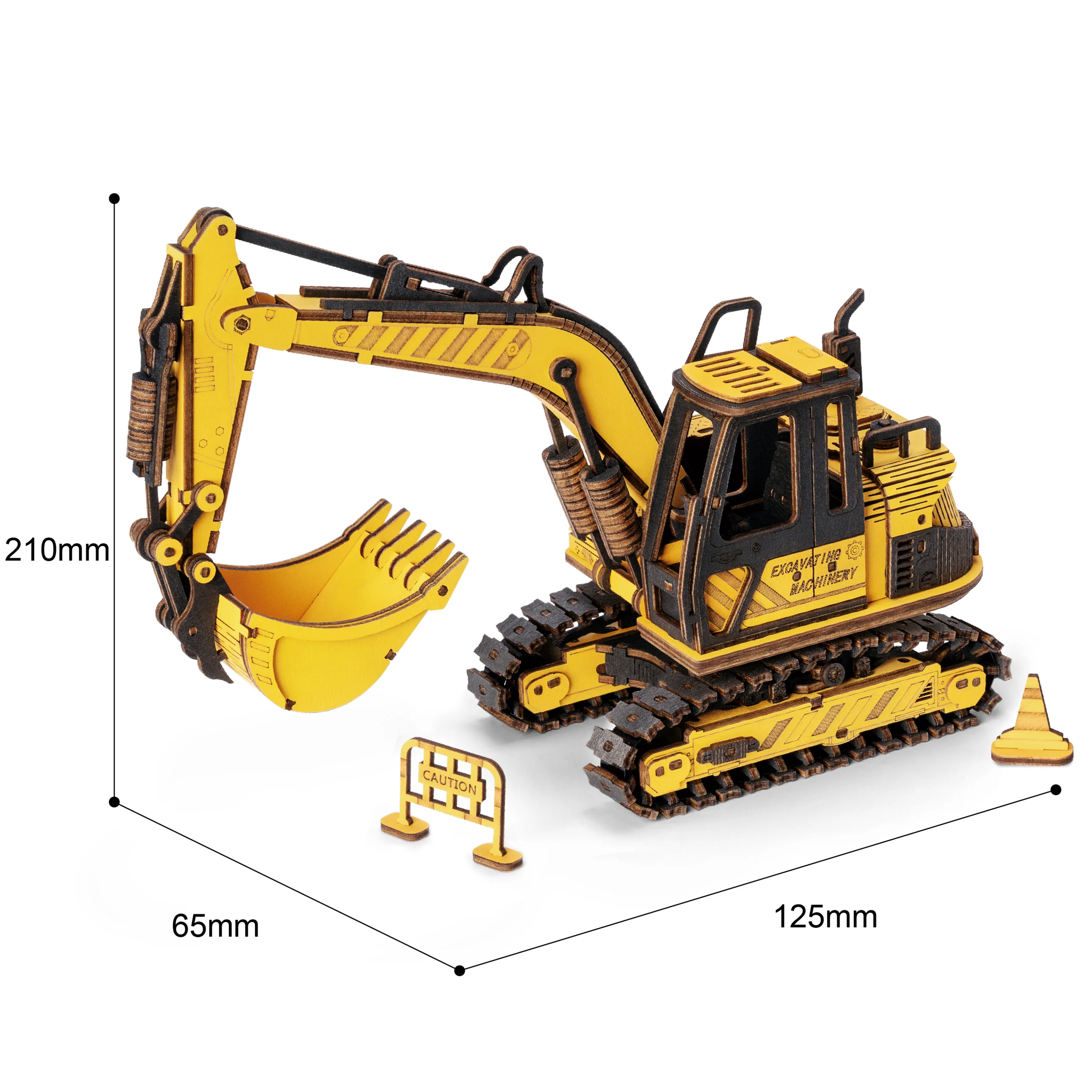 Robotime Excavator TG508K - Image 4
