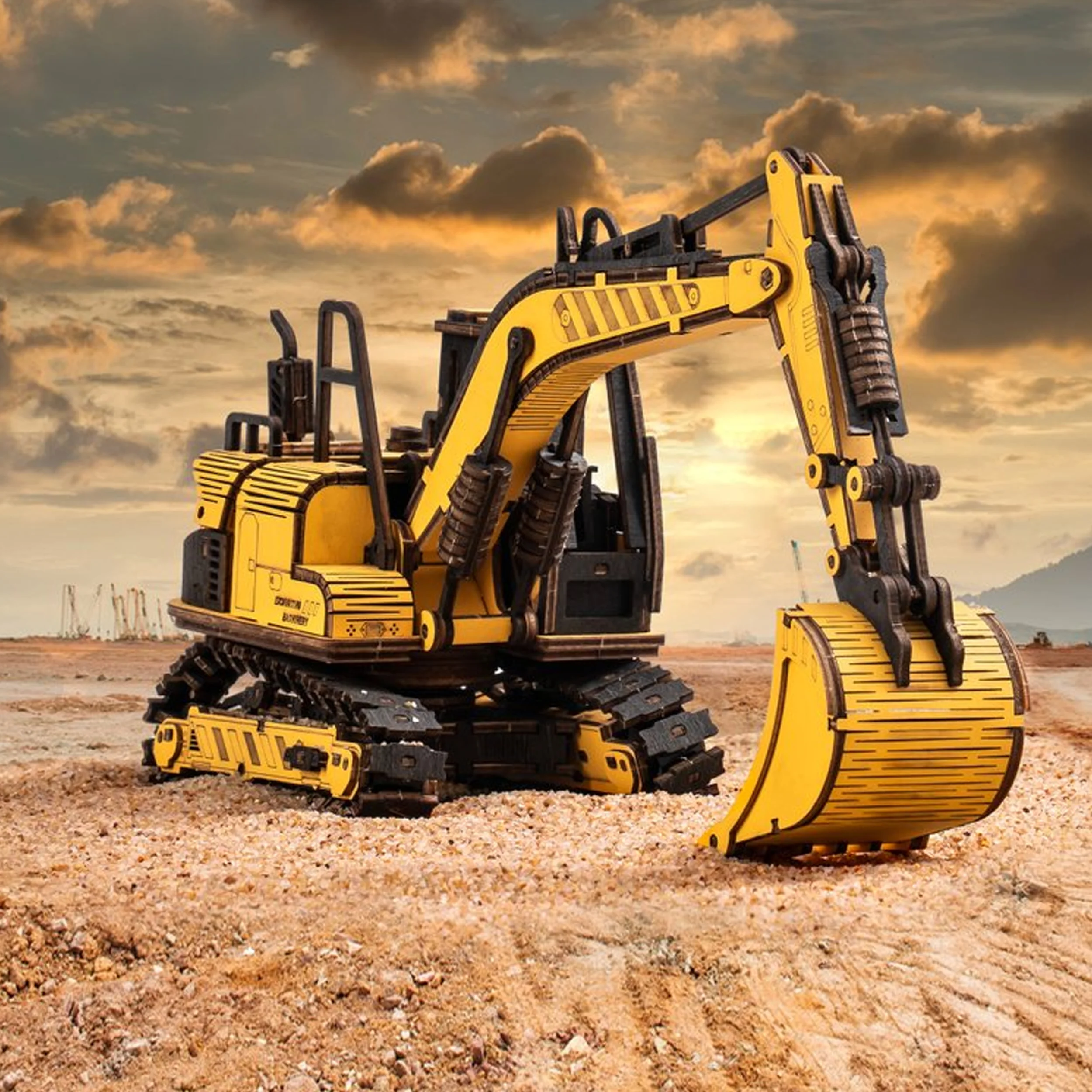 Robotime Excavator TG508K - Image 5