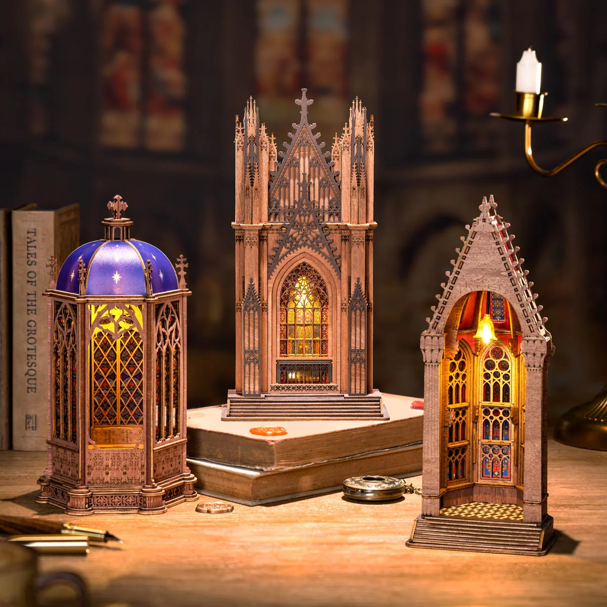 Robotime Geometric Cathedral TGA03 - Image 6