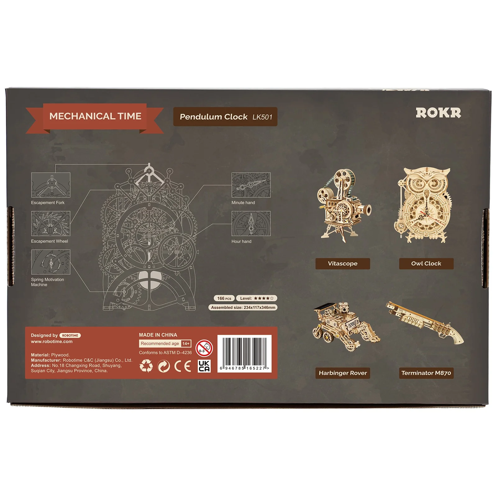 Robotime Pendulum Clock LK501 - Image 3