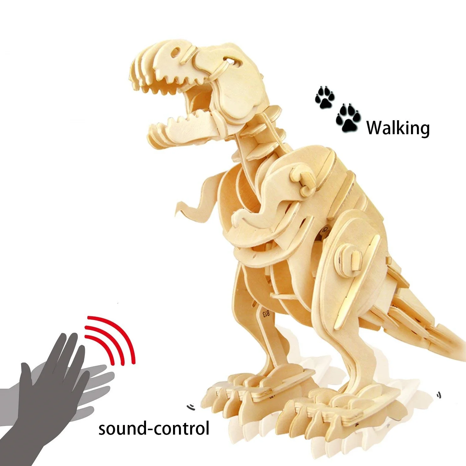 Robotime Sound Control Walking T-Rex D210 - Image 4