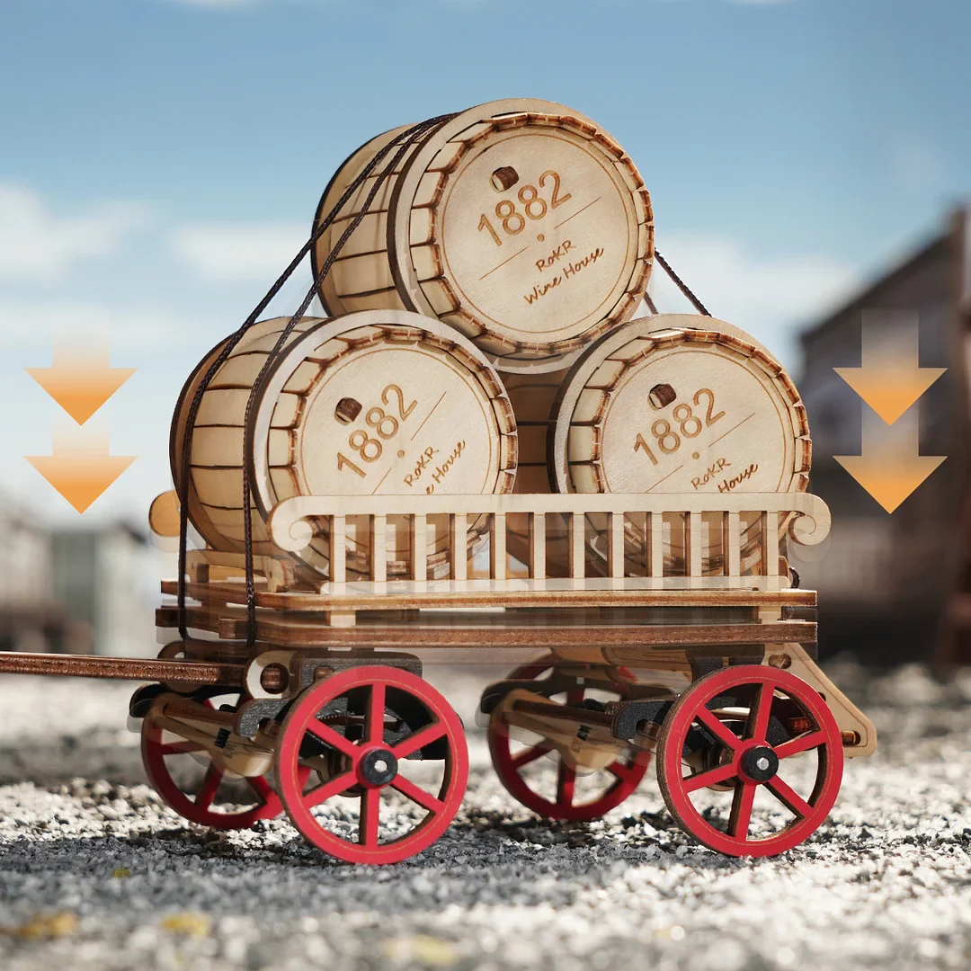 Robotime Steam Engine LKA01 - Image 6