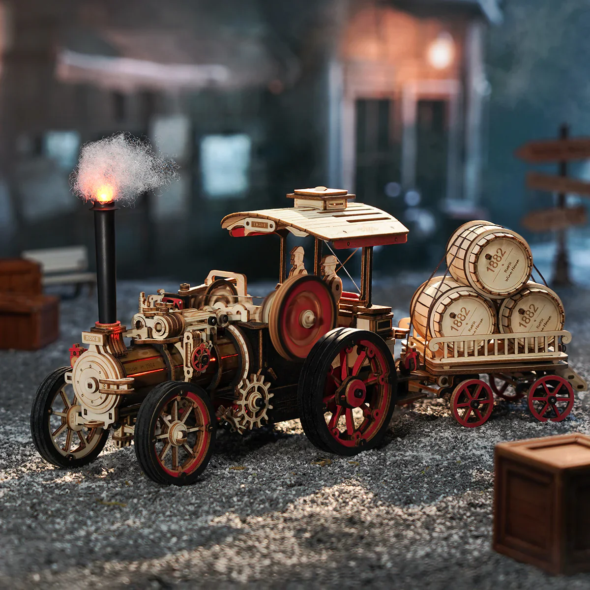 Robotime Steam Engine LKA01 - Image 7