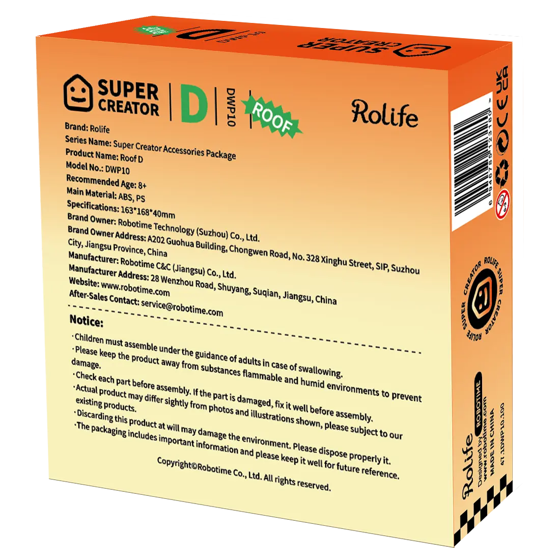 Robotime Super Creator Roof (D) (geschikt voor dakterrassen) DWP10 - Image 3