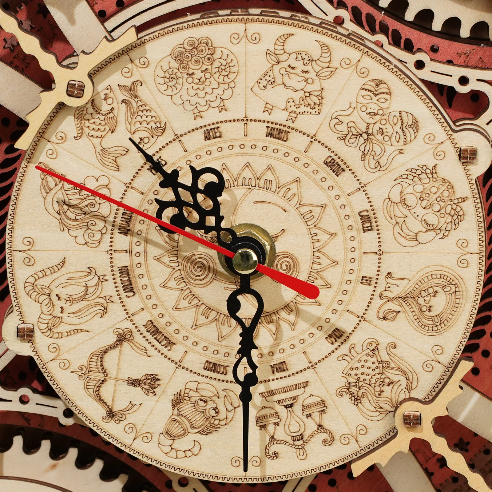 Robotime Zodiac Wall Clock LC601 - Image 4