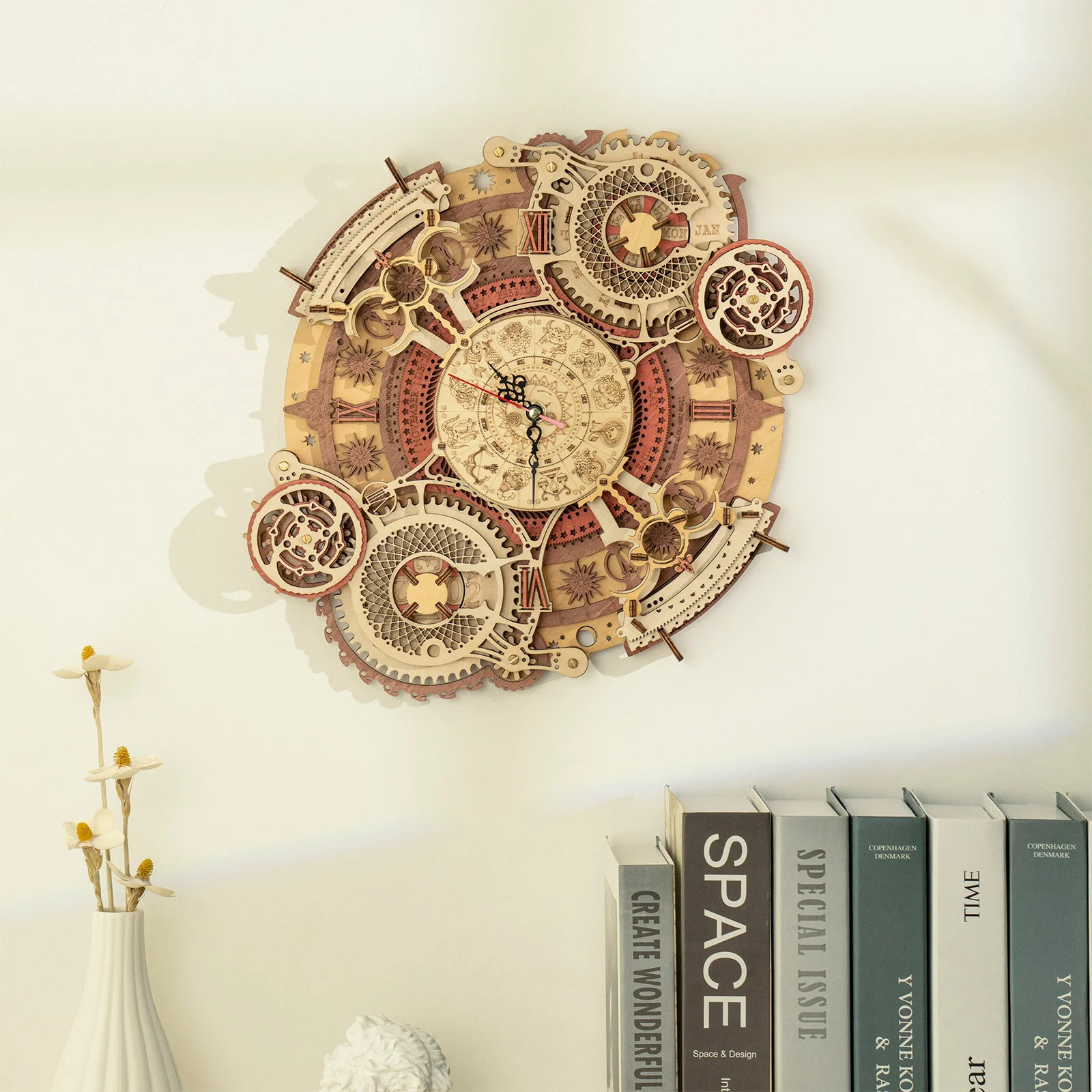 Robotime Zodiac Wall Clock LC601 - Image 7